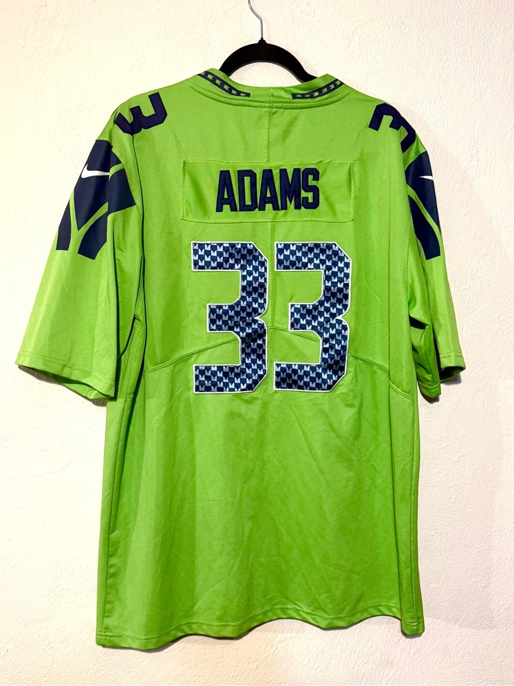 Nike NFL Seattle Seahawks Jamal Adams #33 Action Green Jersey - Mens Size Large